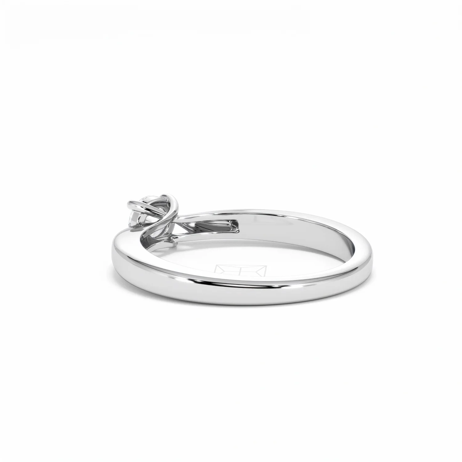 Naomi Lab Diamond Engagement Ring 0.33ct H/Si 9K White Gold - Image 57