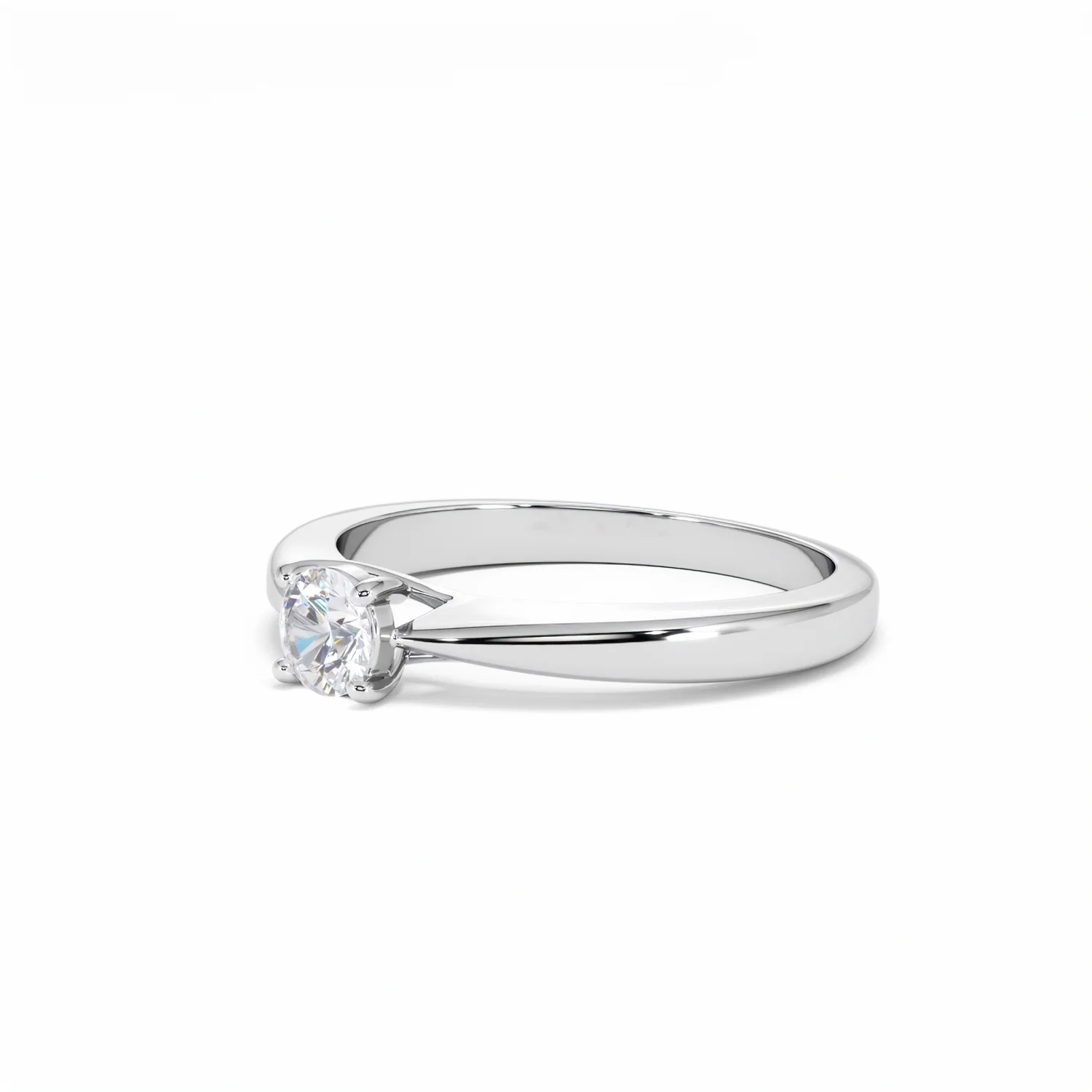 Naomi Lab Diamond Engagement Ring 0.33ct H/Si 9K White Gold - Image 78