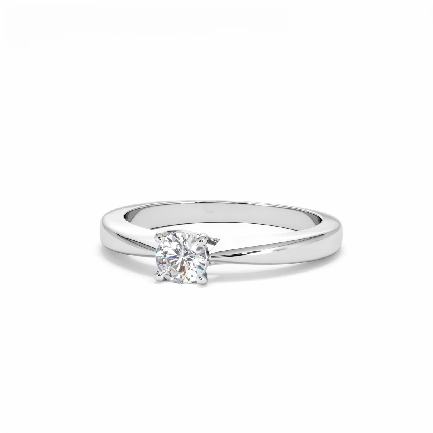 Naomi Lab Diamond Engagement Ring 0.33ct H/Si 9K White Gold - Image 84