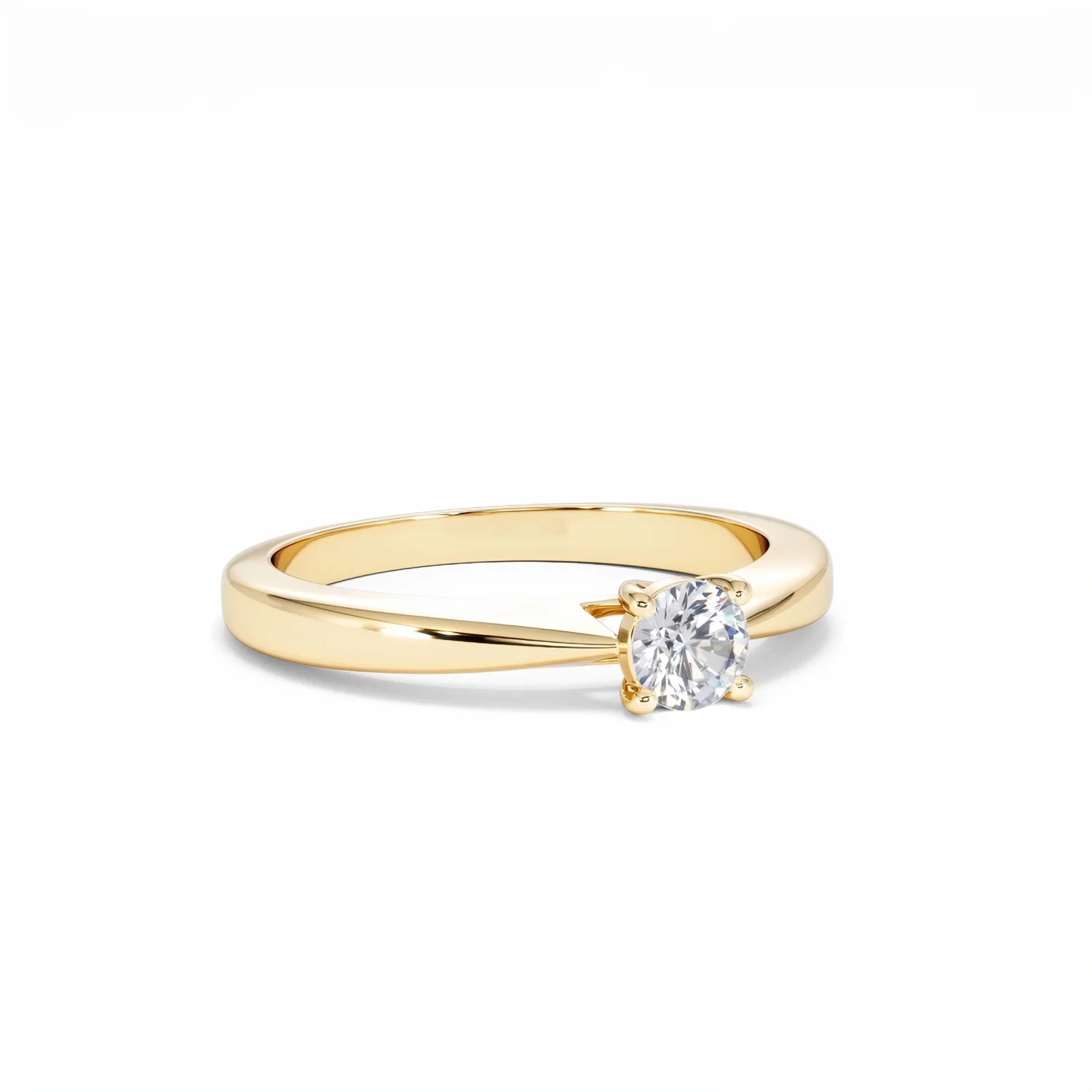 Naomi Lab Diamond Engagement Ring 0.33ct H/Si in 9K Gold - Image 14