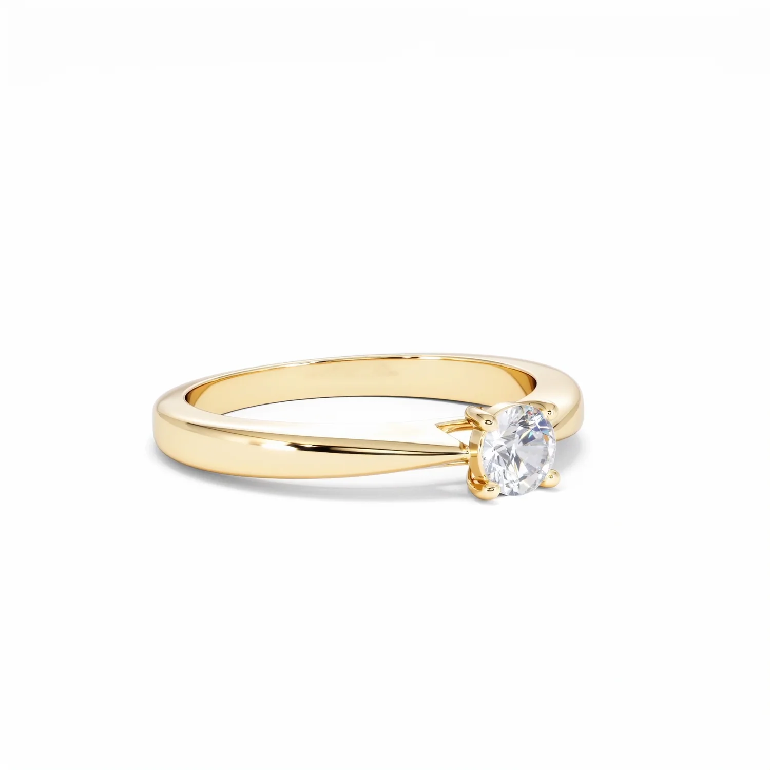Naomi Lab Diamond Engagement Ring 0.33ct H/Si in 9K Gold - Image 16