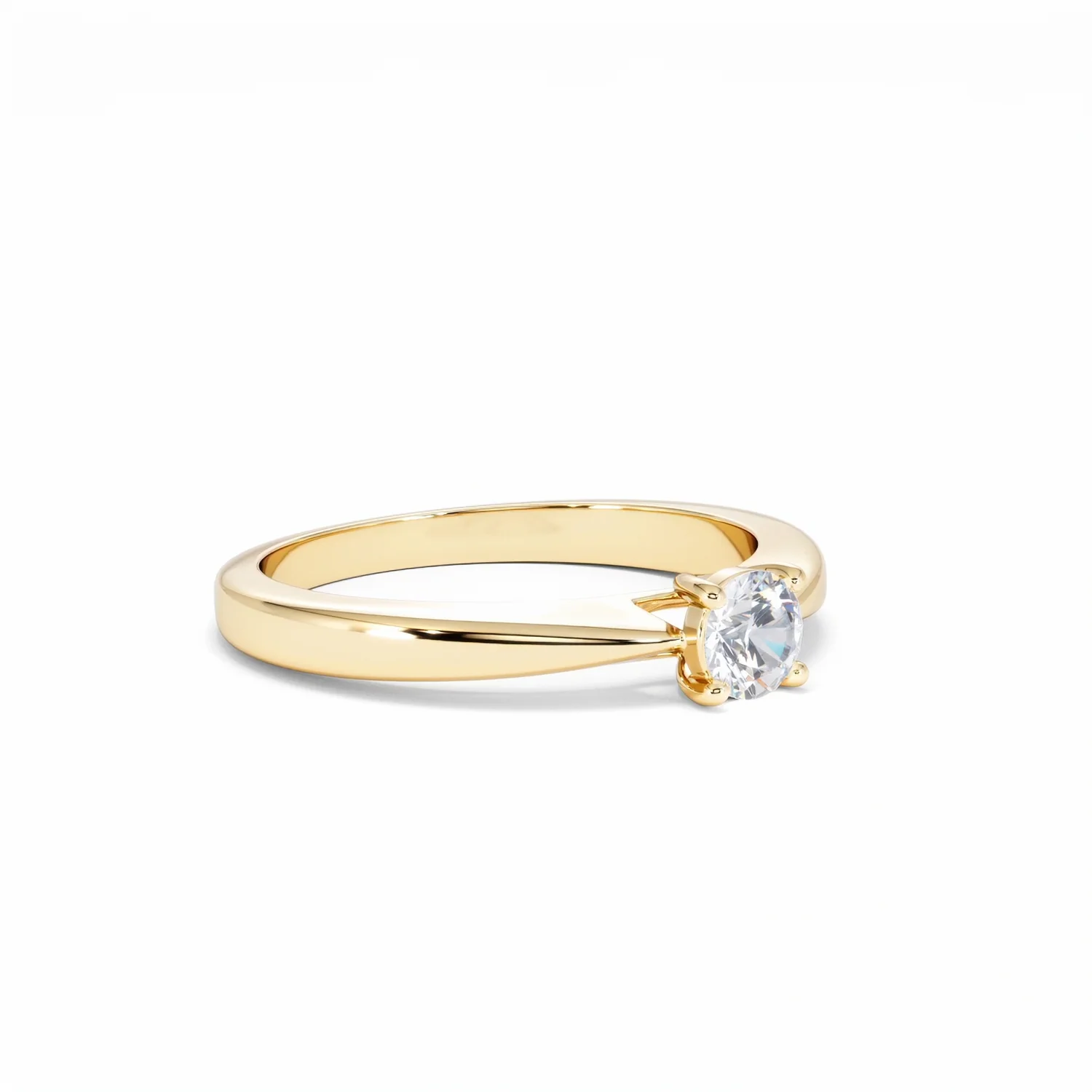 Naomi Lab Diamond Engagement Ring 0.33ct H/Si in 9K Gold - Image 17
