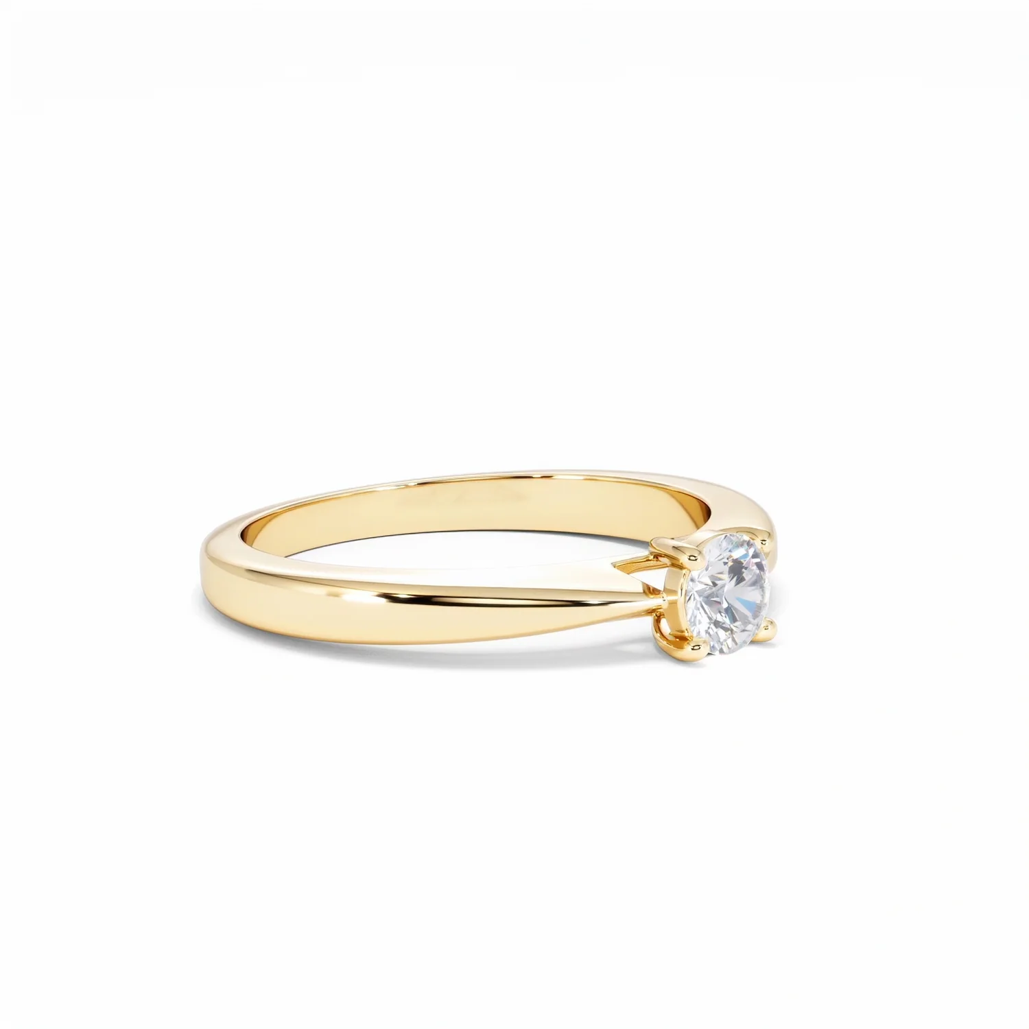 Naomi Lab Diamond Engagement Ring 0.33ct H/Si in 9K Gold - Image 18