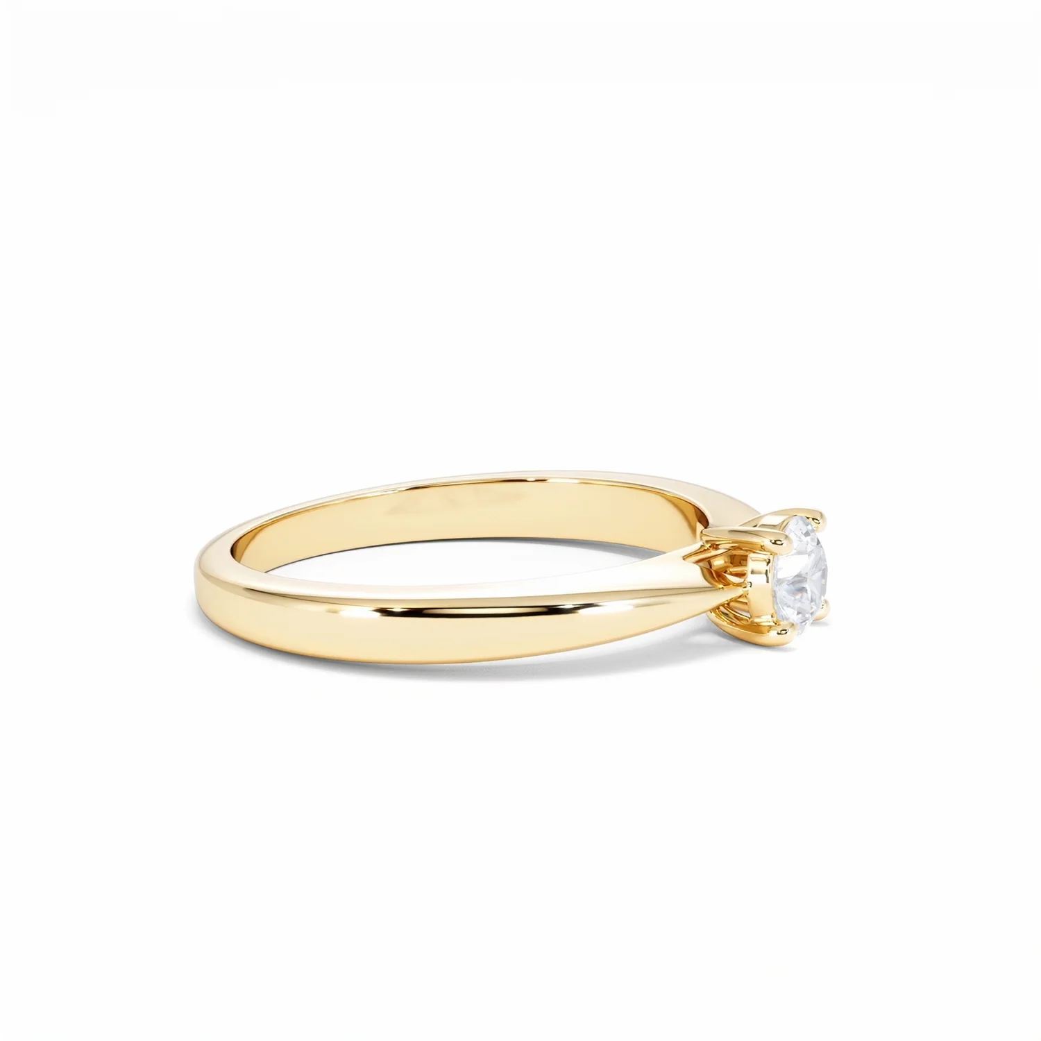 Naomi Lab Diamond Engagement Ring 0.33ct H/Si in 9K Gold - Image 23