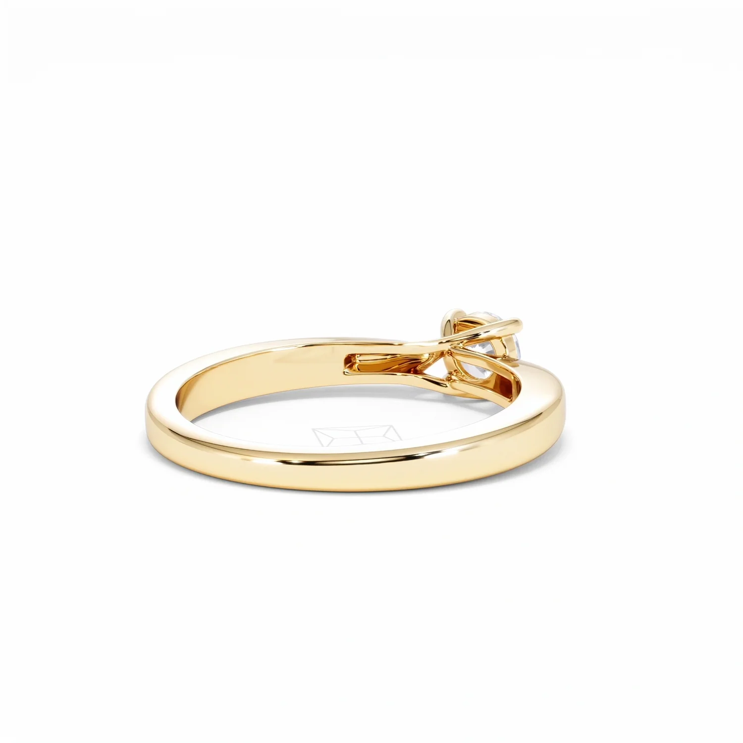 Naomi Lab Diamond Engagement Ring 0.33ct H/Si in 9K Gold - Image 40