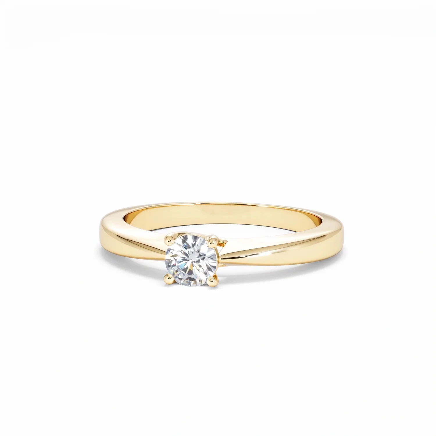 Naomi Lab Diamond Engagement Ring 0.33ct H/Si in 9K Gold - Image 85