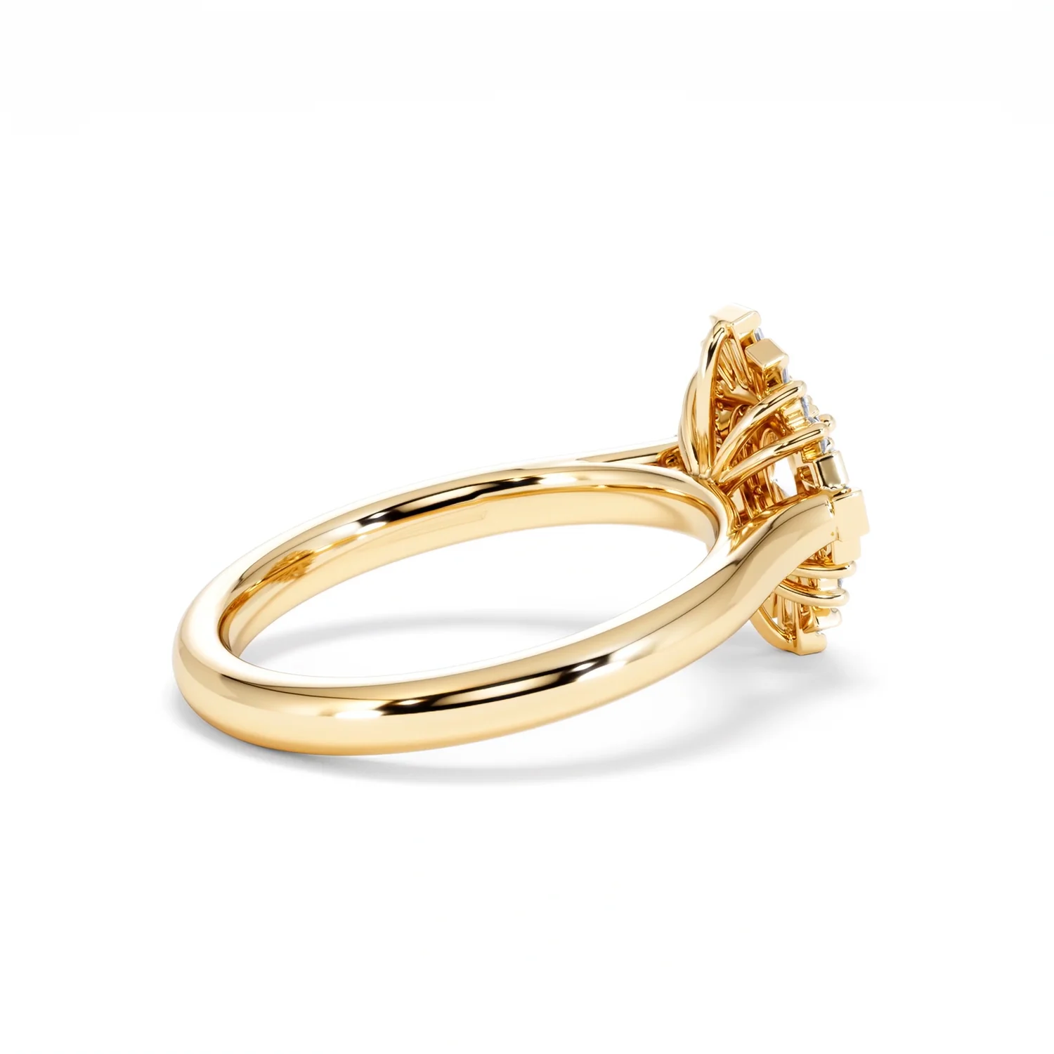 The Radiance Lab Diamond Ring 0.52ct H/SI Set in 18K Gold Vermeil - Image 36