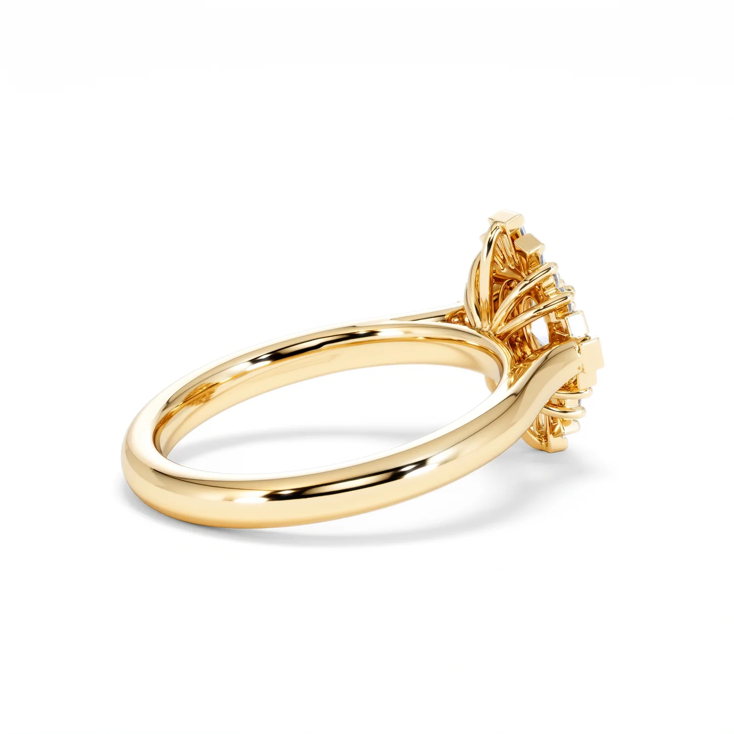The Radiance Lab Diamond Ring 0.52ct H/SI Set in 18K Gold Vermeil - Image 37