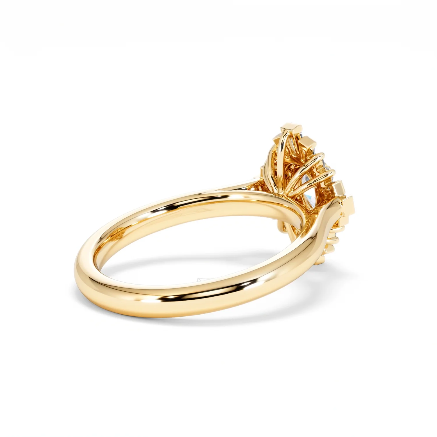 The Radiance Lab Diamond Ring 0.52ct H/SI Set in 18K Gold Vermeil - Image 39