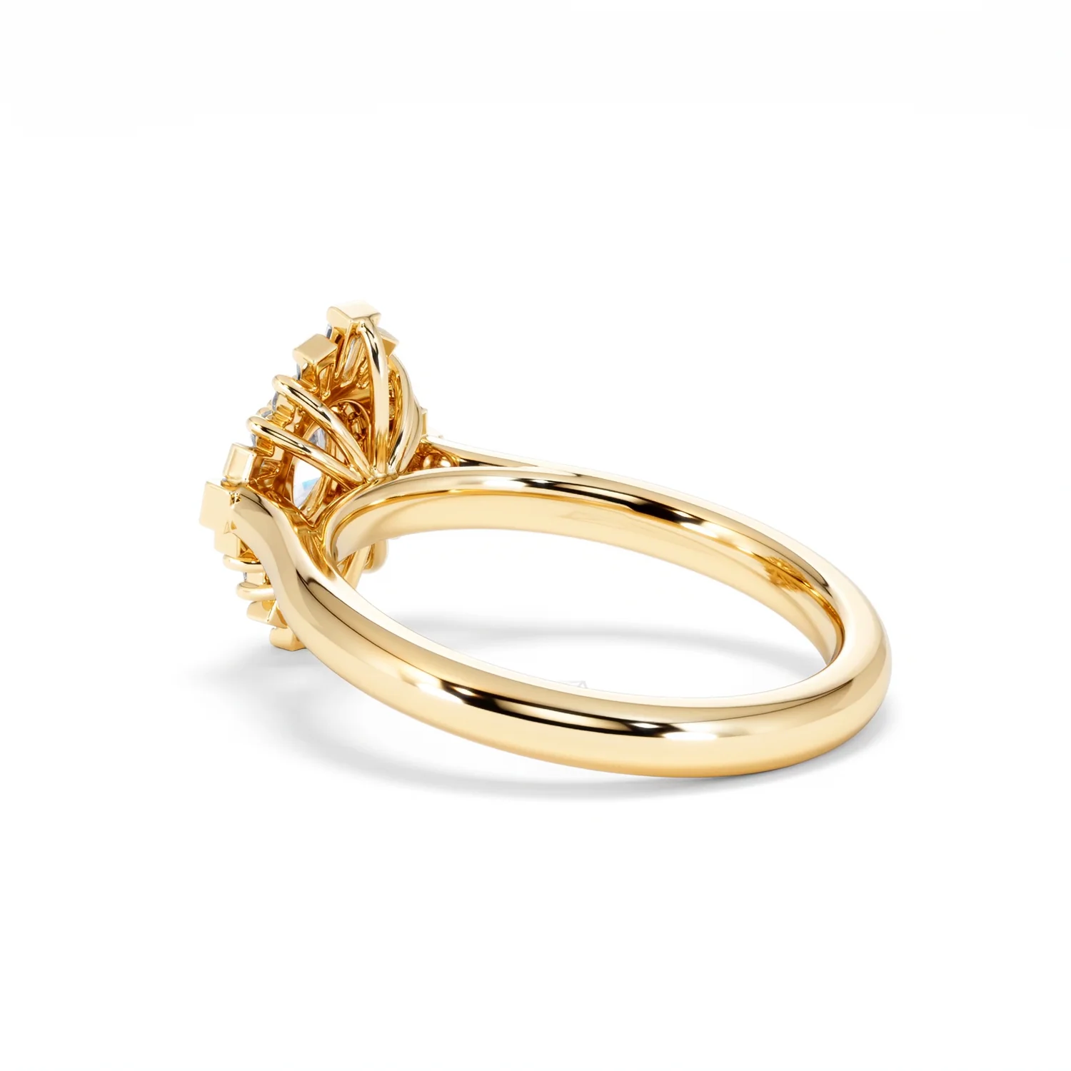 The Radiance Lab Diamond Ring 0.52ct H/SI Set in 18K Gold Vermeil - Image 61
