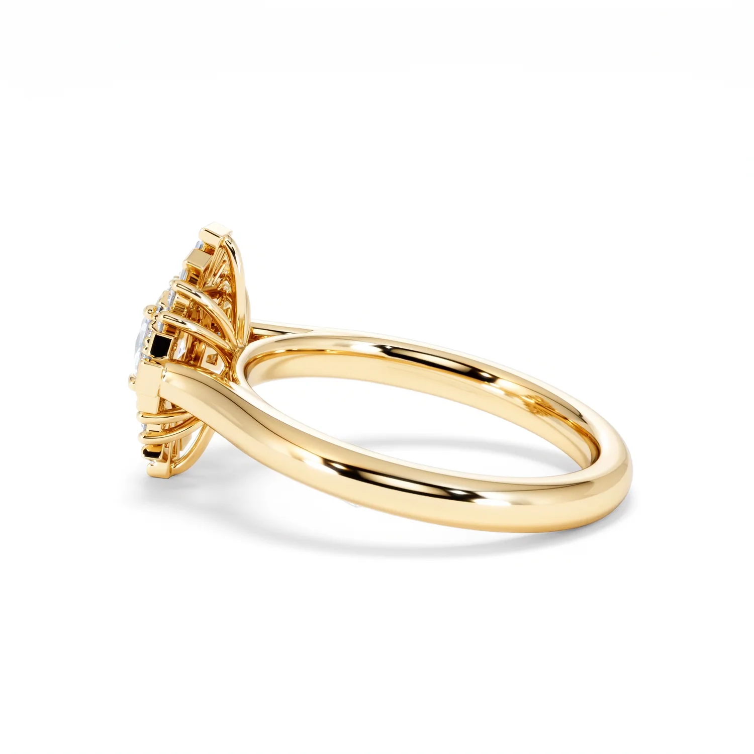 The Radiance Lab Diamond Ring 0.52ct H/SI Set in 18K Gold Vermeil - Image 66