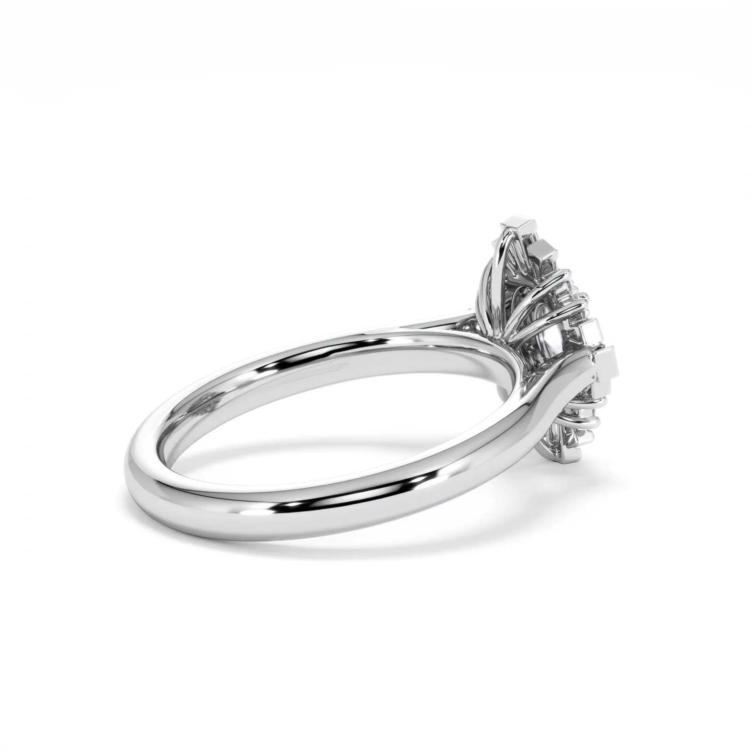 The Radiance Lab Diamond Ring 0.52ct H/SI Set in 925 Silver - Image 37