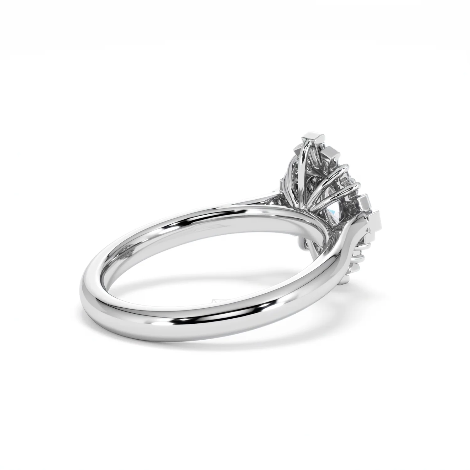 The Radiance Lab Diamond Ring 0.52ct H/SI Set in 925 Silver - Image 39