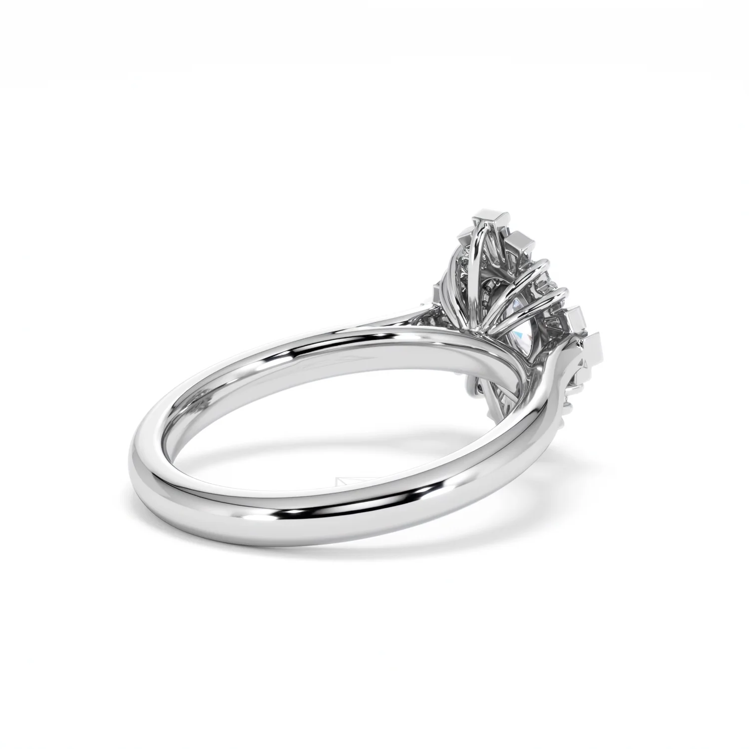 The Radiance Lab Diamond Ring 0.52ct H/SI Set in 925 Silver - Image 40