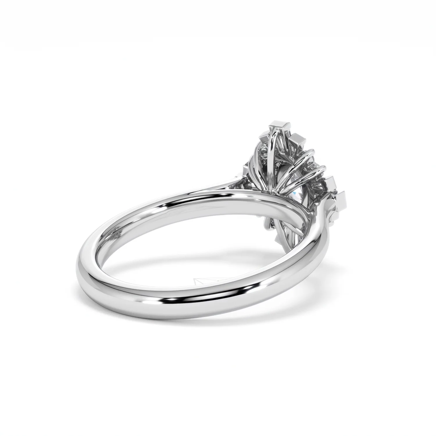 The Radiance Lab Diamond Ring 0.52ct H/SI Set in 925 Silver - Image 41