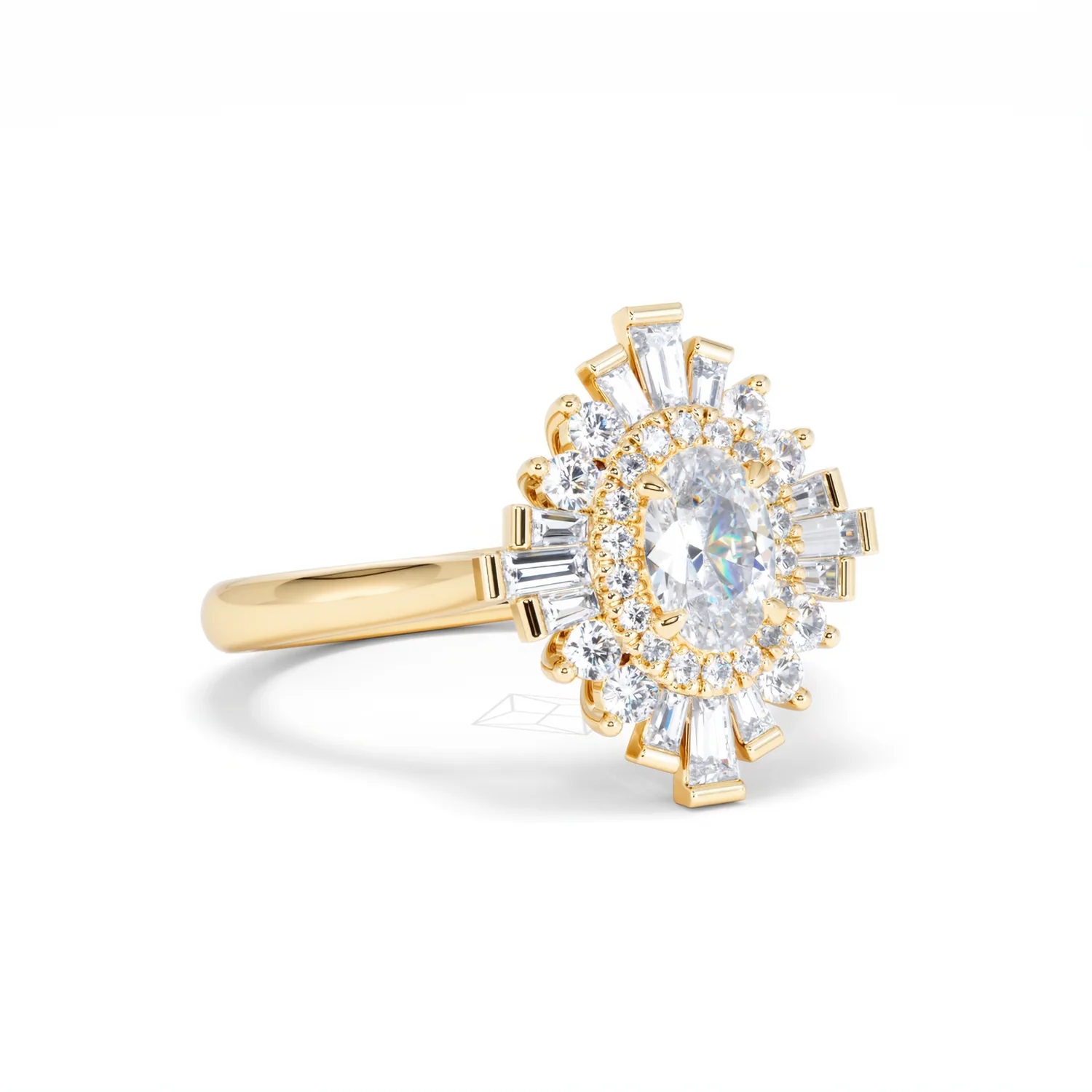 The Radiance Lab Diamond Ring 1.08ct H/SI Set in 9K Gold - Image 16