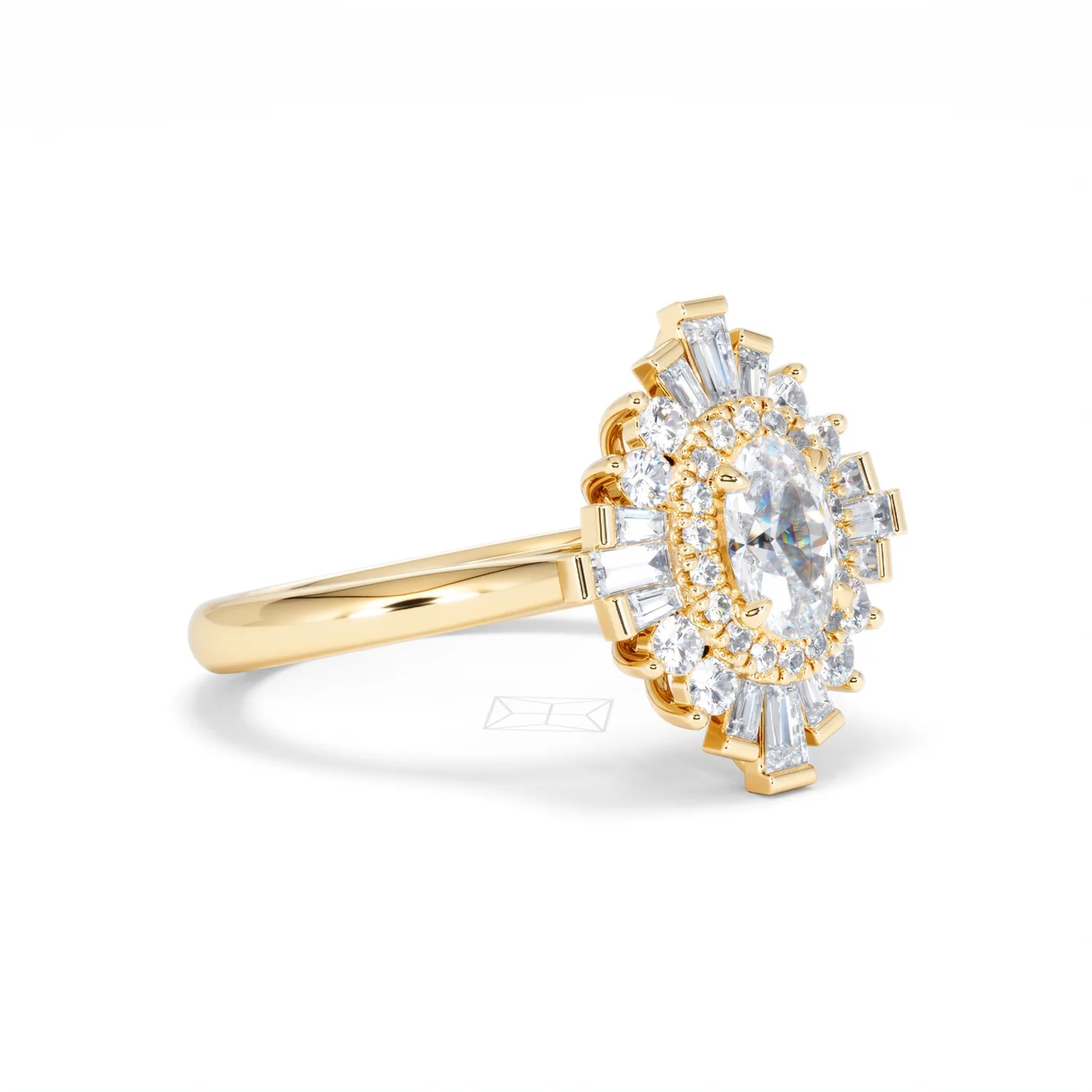 The Radiance Lab Diamond Ring 1.08ct H/SI Set in 9K Gold - Image 19
