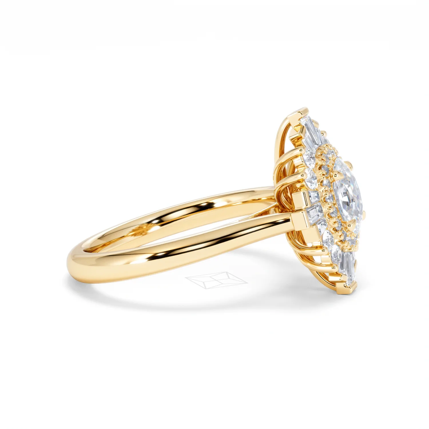 The Radiance Lab Diamond Ring 1.08ct H/SI Set in 9K Gold - Image 26