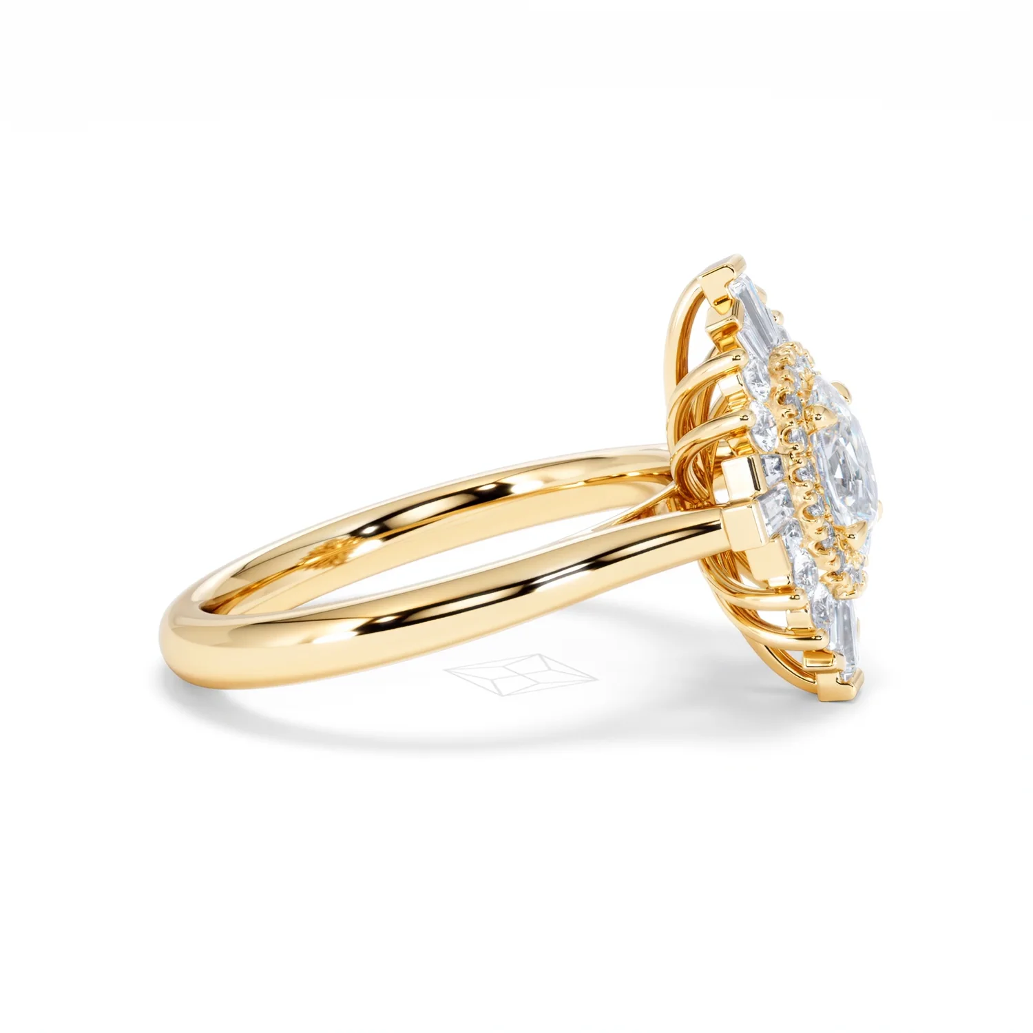 The Radiance Lab Diamond Ring 1.08ct H/SI Set in 9K Gold - Image 27