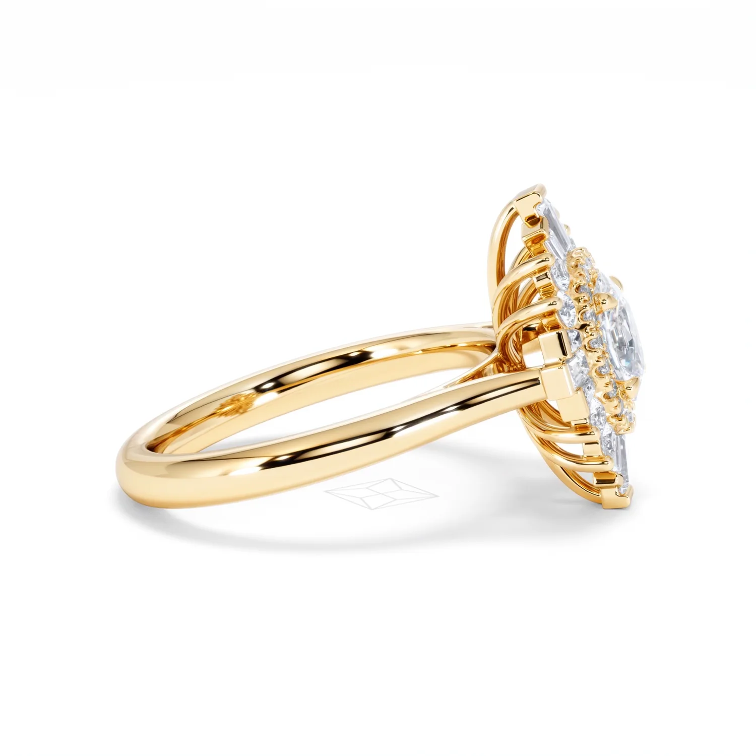 The Radiance Lab Diamond Ring 1.08ct H/SI Set in 9K Gold - Image 28