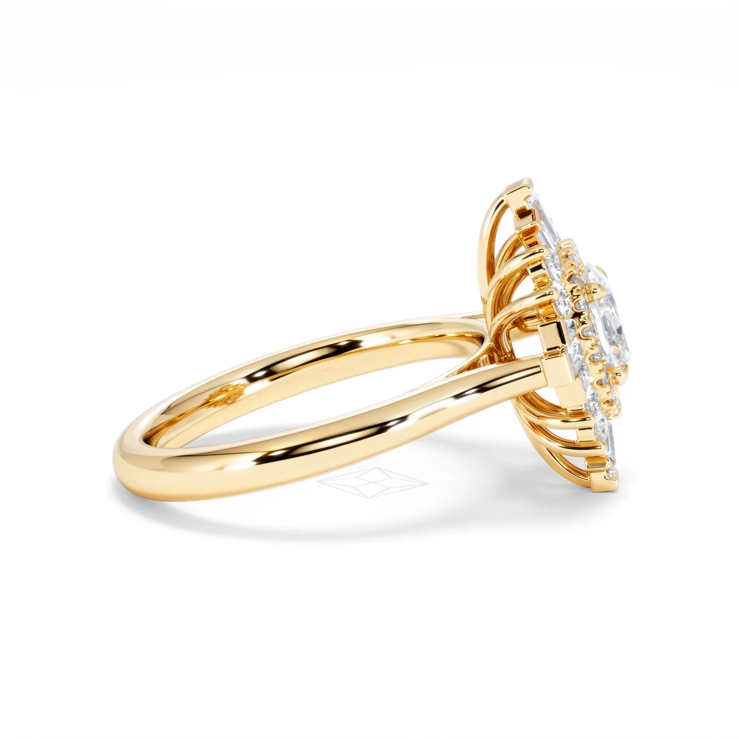 The Radiance Lab Diamond Ring 1.08ct H/SI Set in 9K Gold - Image 29