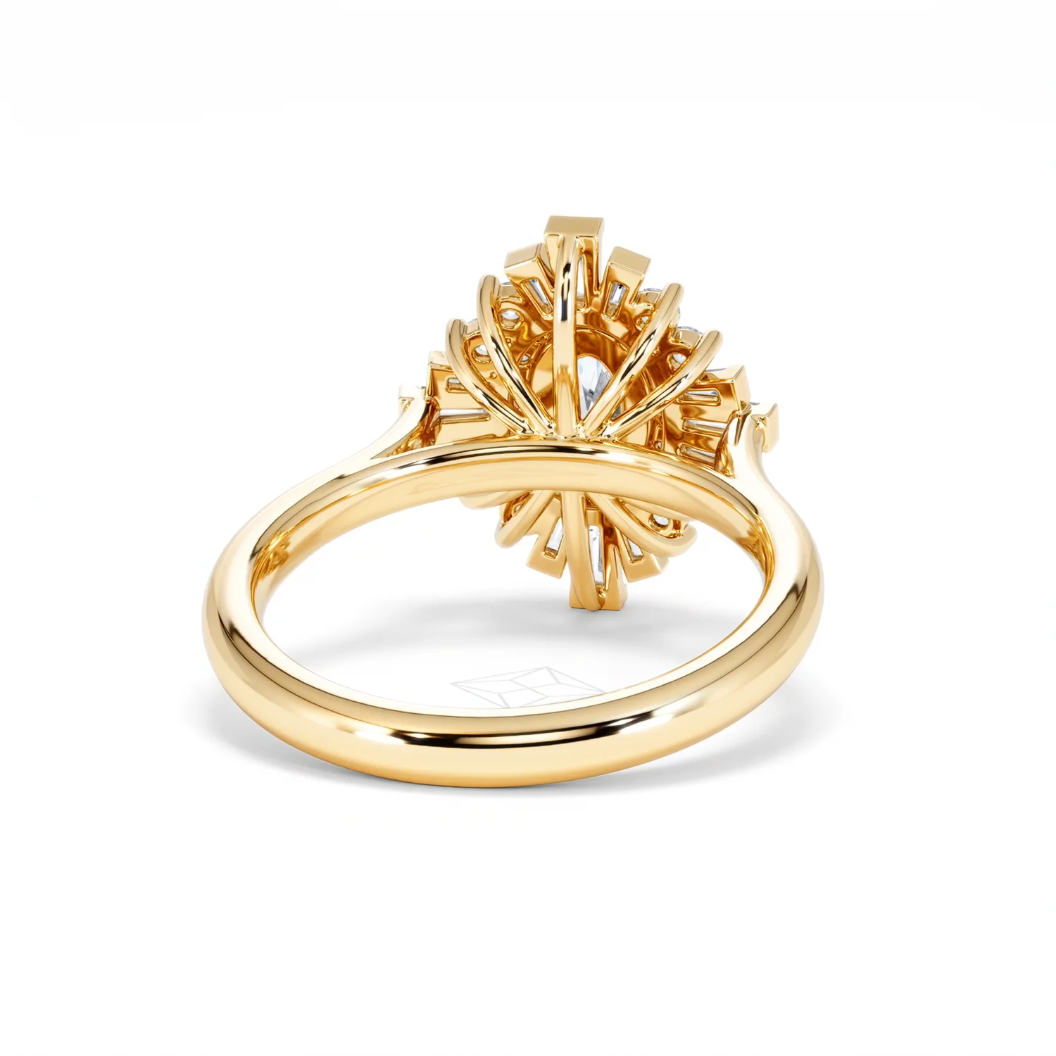 The Radiance Lab Diamond Ring 1.08ct H/SI Set in 9K Gold - Image 47