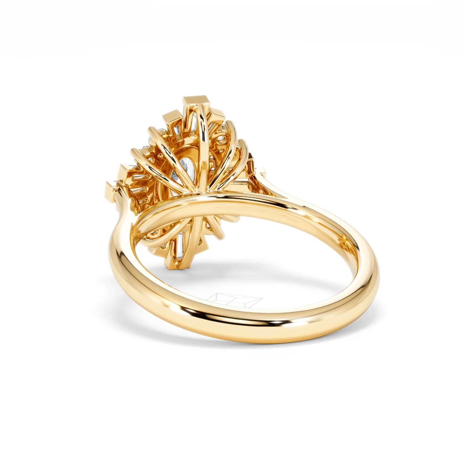 The Radiance Lab Diamond Ring 1.08ct H/SI Set in 9K Gold - Image 55