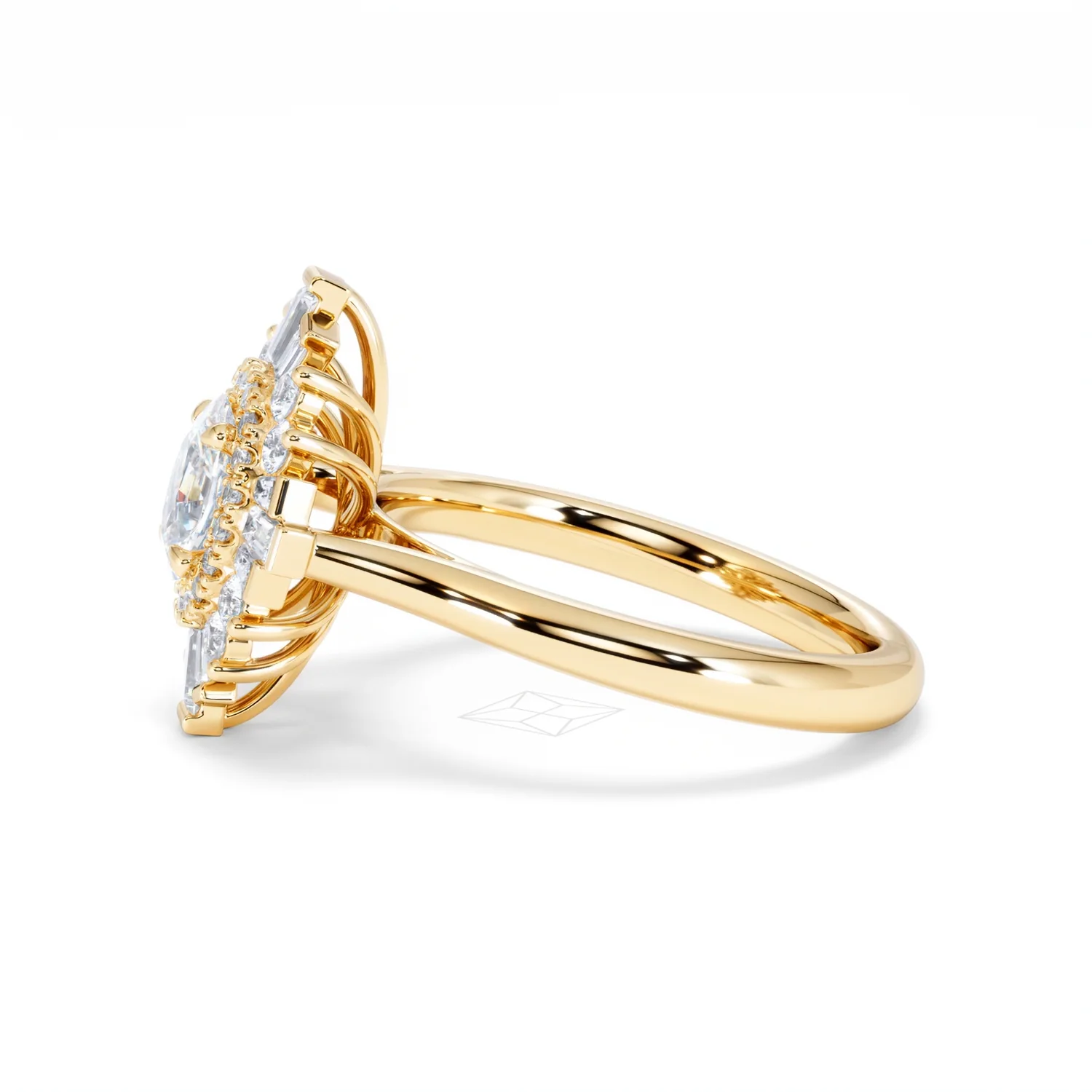 The Radiance Lab Diamond Ring 1.08ct H/SI Set in 9K Gold - Image 72