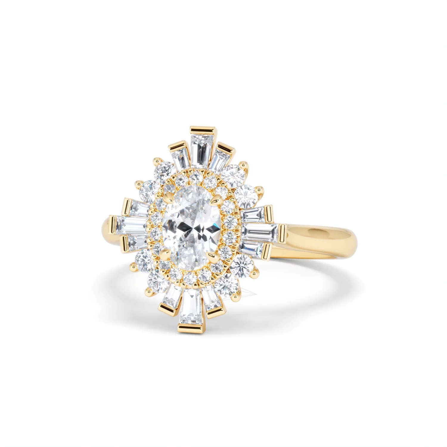 The Radiance Lab Diamond Ring 1.08ct H/SI Set in 9K Gold - Image 87