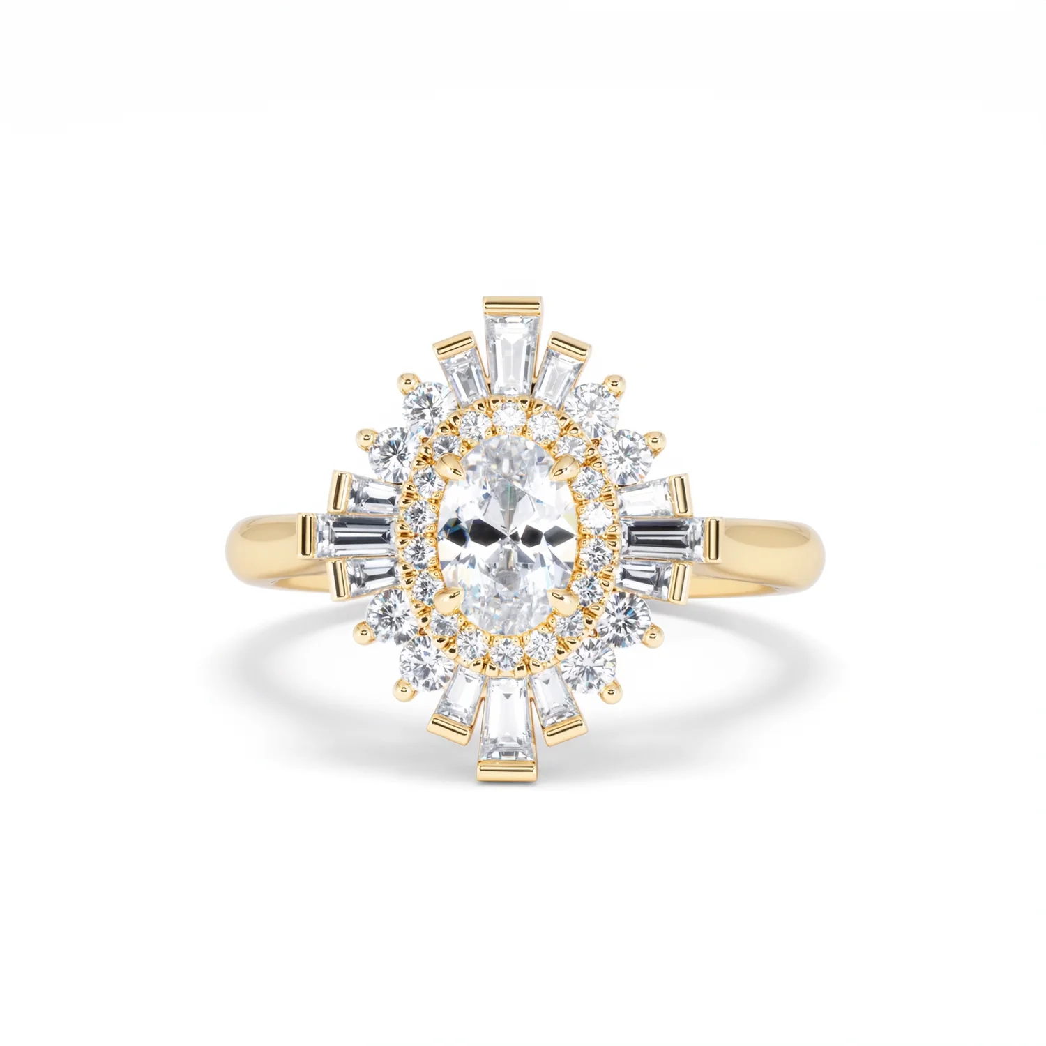 The Radiance Lab Diamond Ring 1.08ct H/SI Set in 9K Gold - Image 89