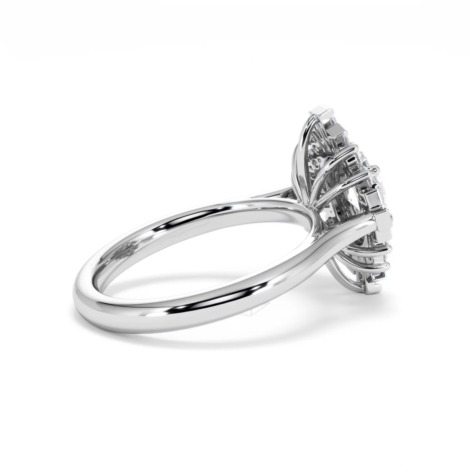 The Radiance Lab Diamond Ring 1.08ct H/SI Set in 9K White Gold - Image 35