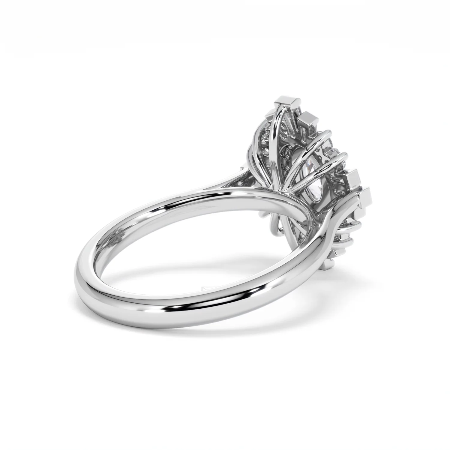 The Radiance Lab Diamond Ring 1.08ct H/SI Set in 9K White Gold - Image 40