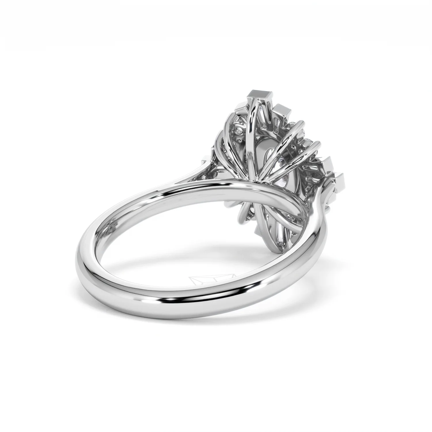The Radiance Lab Diamond Ring 1.08ct H/SI Set in 9K White Gold - Image 43