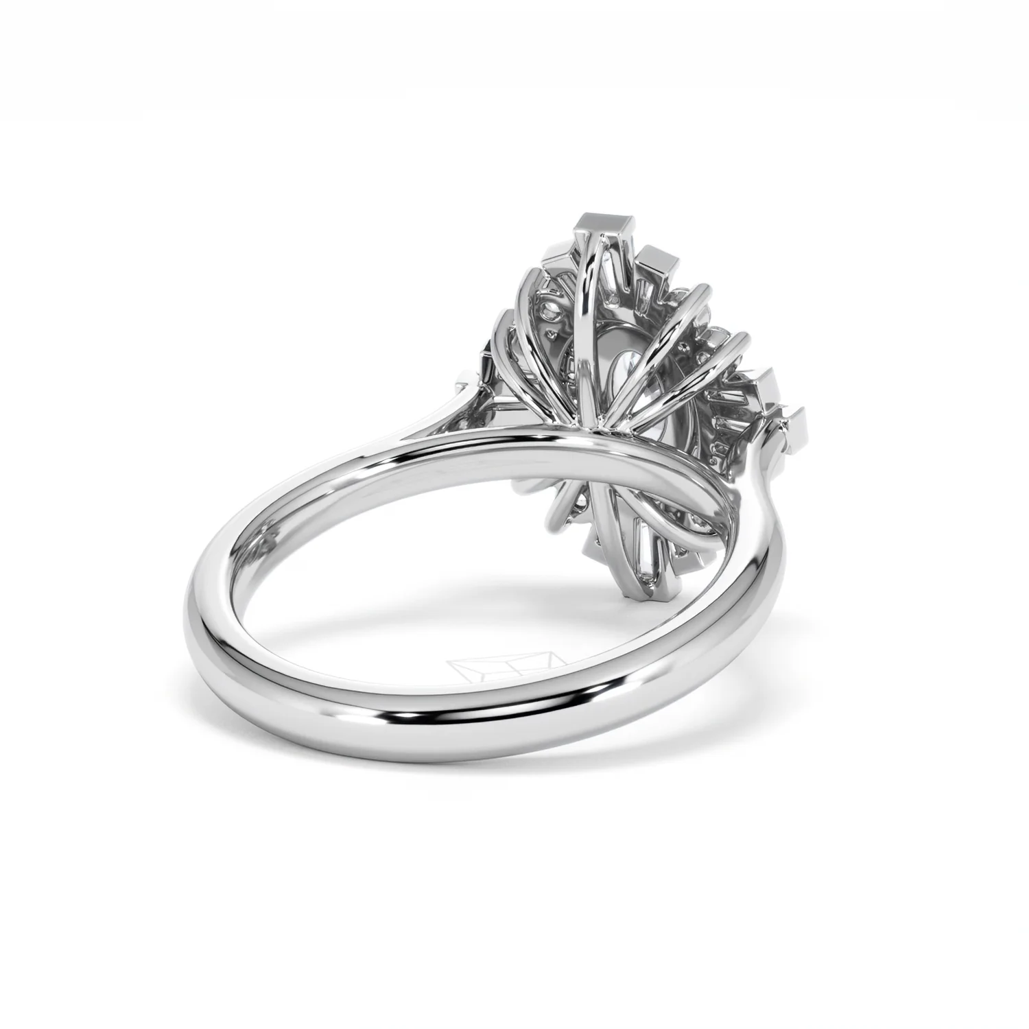 The Radiance Lab Diamond Ring 1.08ct H/SI Set in 9K White Gold - Image 44