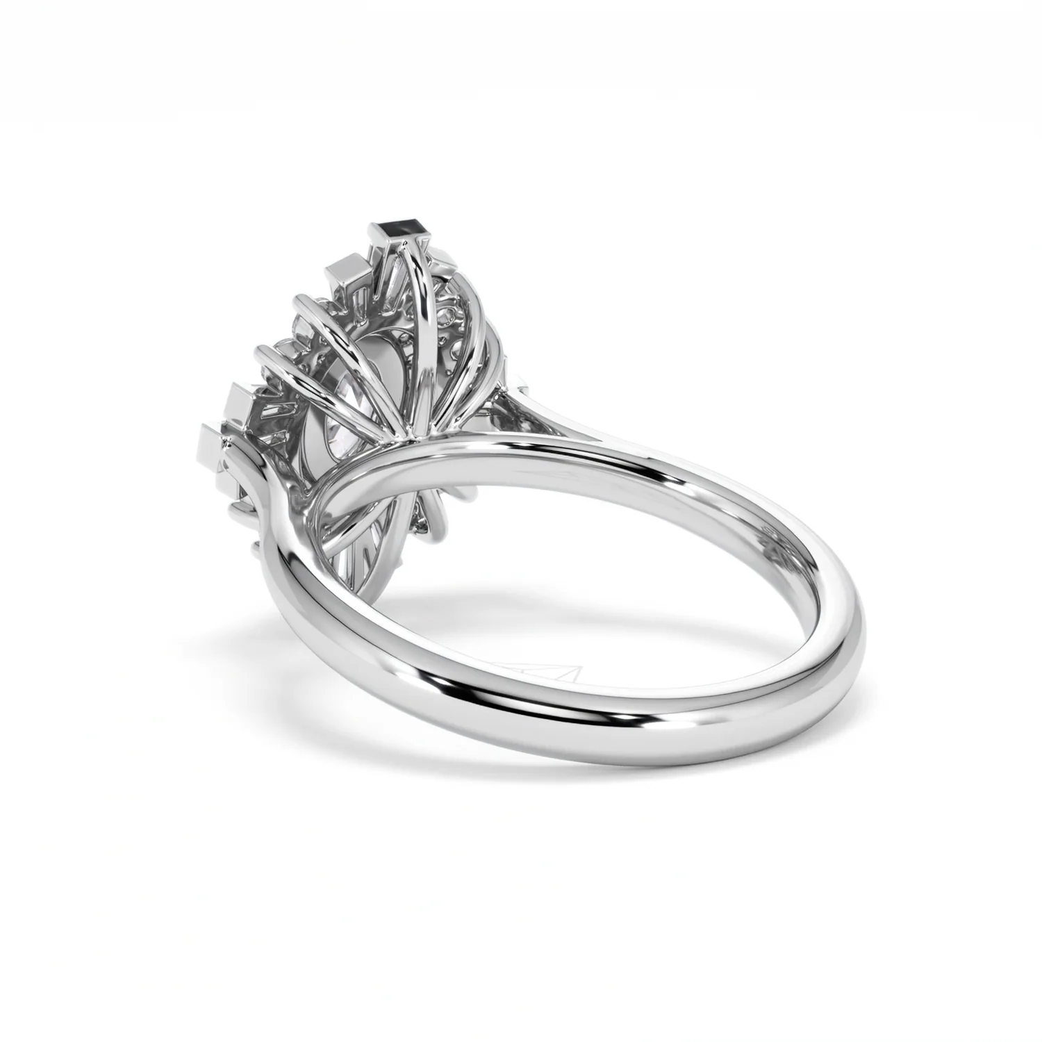 The Radiance Lab Diamond Ring 1.08ct H/SI Set in 9K White Gold - Image 58