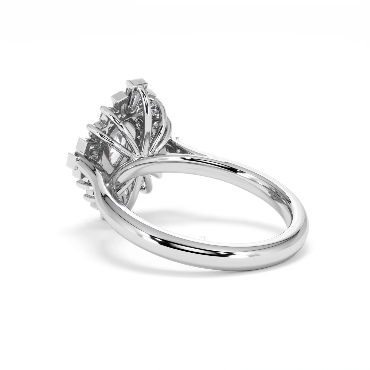 The Radiance Lab Diamond Ring 1.08ct H/SI Set in 9K White Gold - Image 59