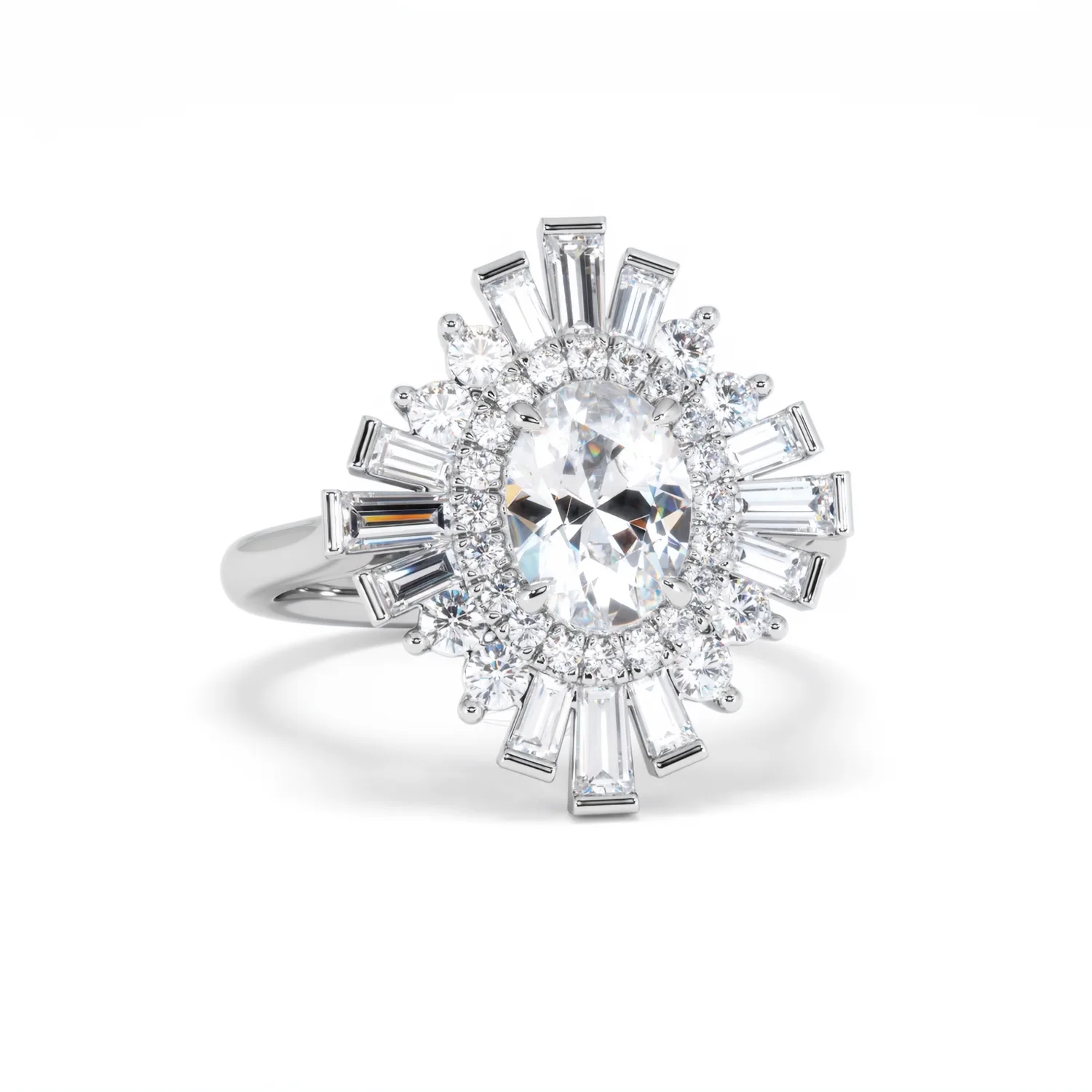 The Radiance Lab Diamond Ring 2.00ct H/SI Set in 9K White Gold - Image 11