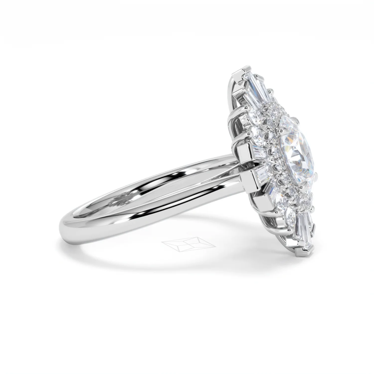 The Radiance Lab Diamond Ring 2.00ct H/SI Set in 9K White Gold - Image 25