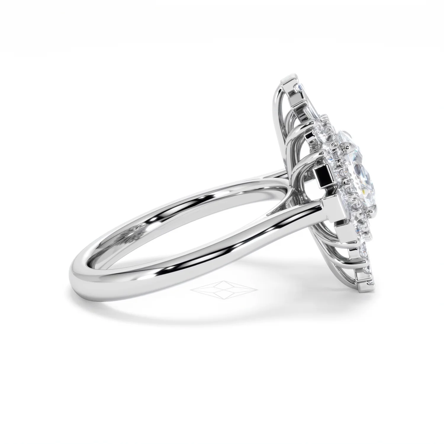 The Radiance Lab Diamond Ring 2.00ct H/SI Set in 9K White Gold - Image 29