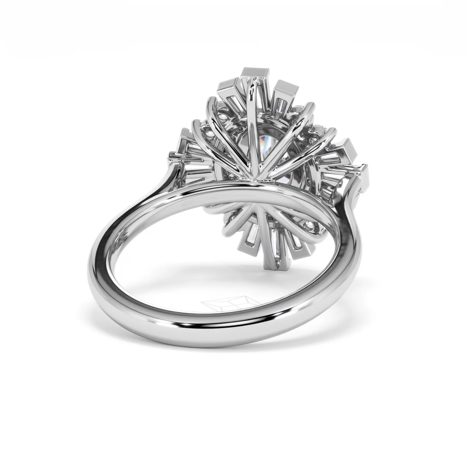 The Radiance Lab Diamond Ring 2.00ct H/SI Set in 9K White Gold - Image 45