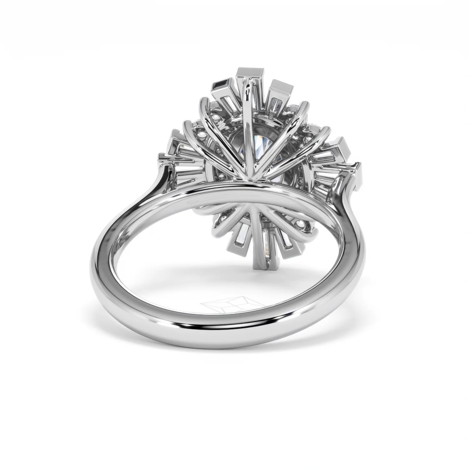 The Radiance Lab Diamond Ring 2.00ct H/SI Set in 9K White Gold - Image 46