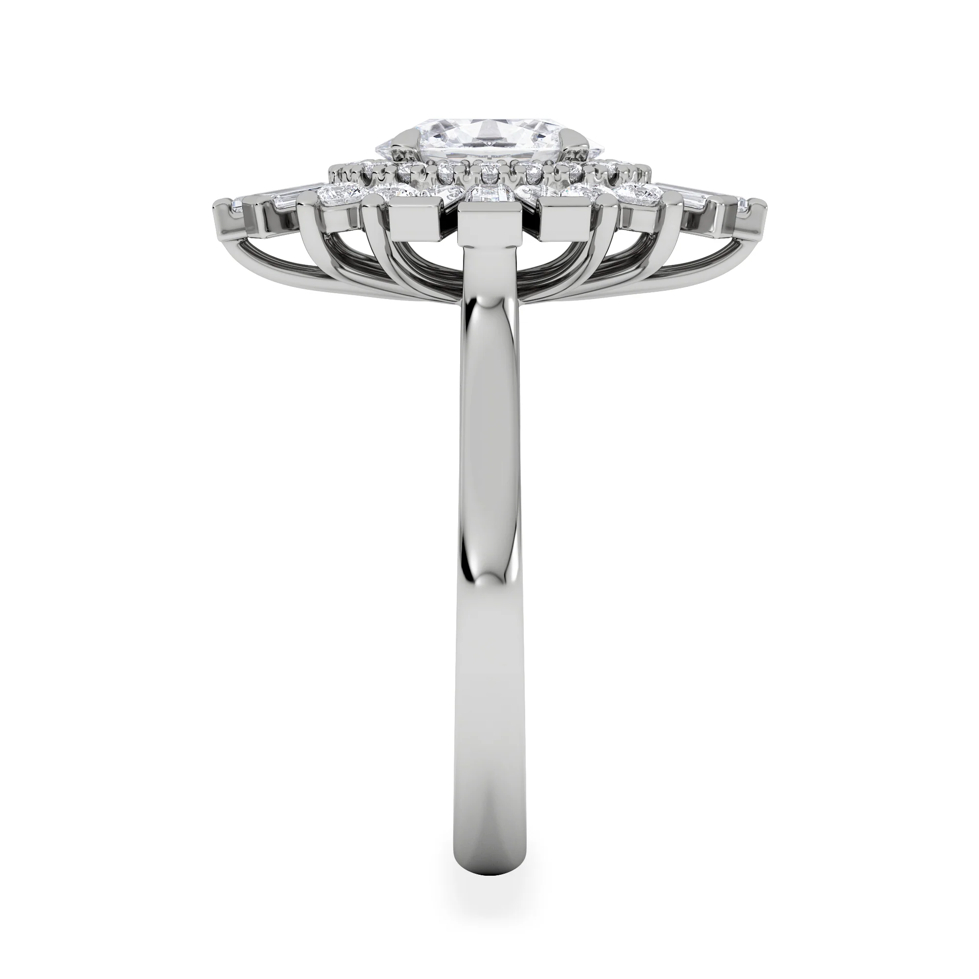 The Radiance Lab Diamond Ring 2.00ct H/SI Set in 9K White Gold - Image 5