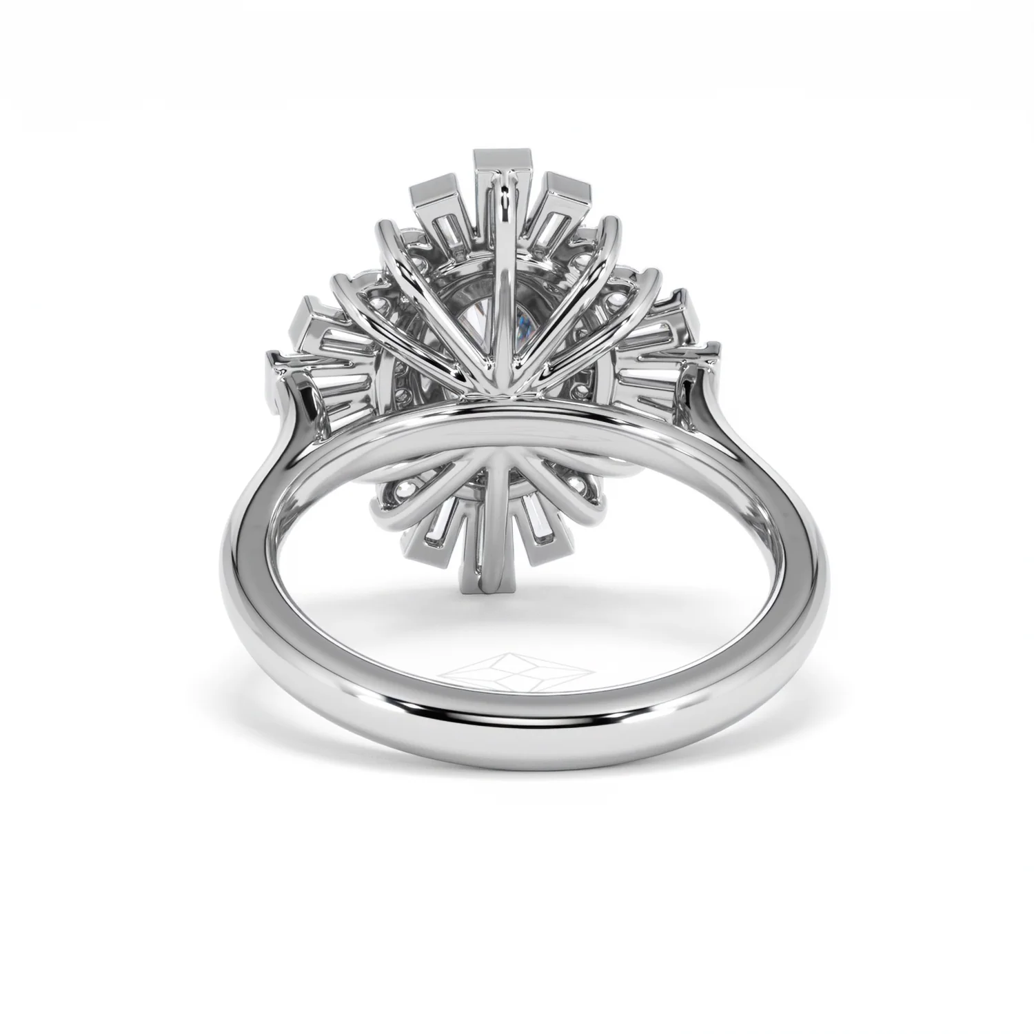 The Radiance Lab Diamond Ring 2.00ct H/SI Set in 9K White Gold - Image 50