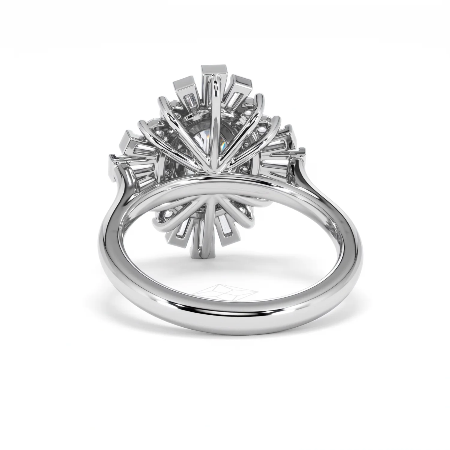 The Radiance Lab Diamond Ring 2.00ct H/SI Set in 9K White Gold - Image 51