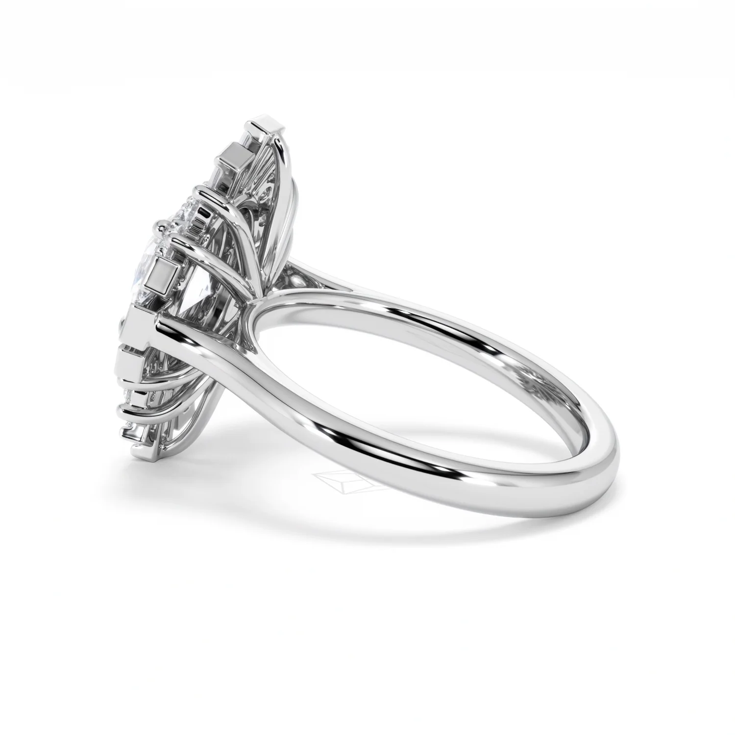 The Radiance Lab Diamond Ring 2.00ct H/SI Set in 9K White Gold - Image 64