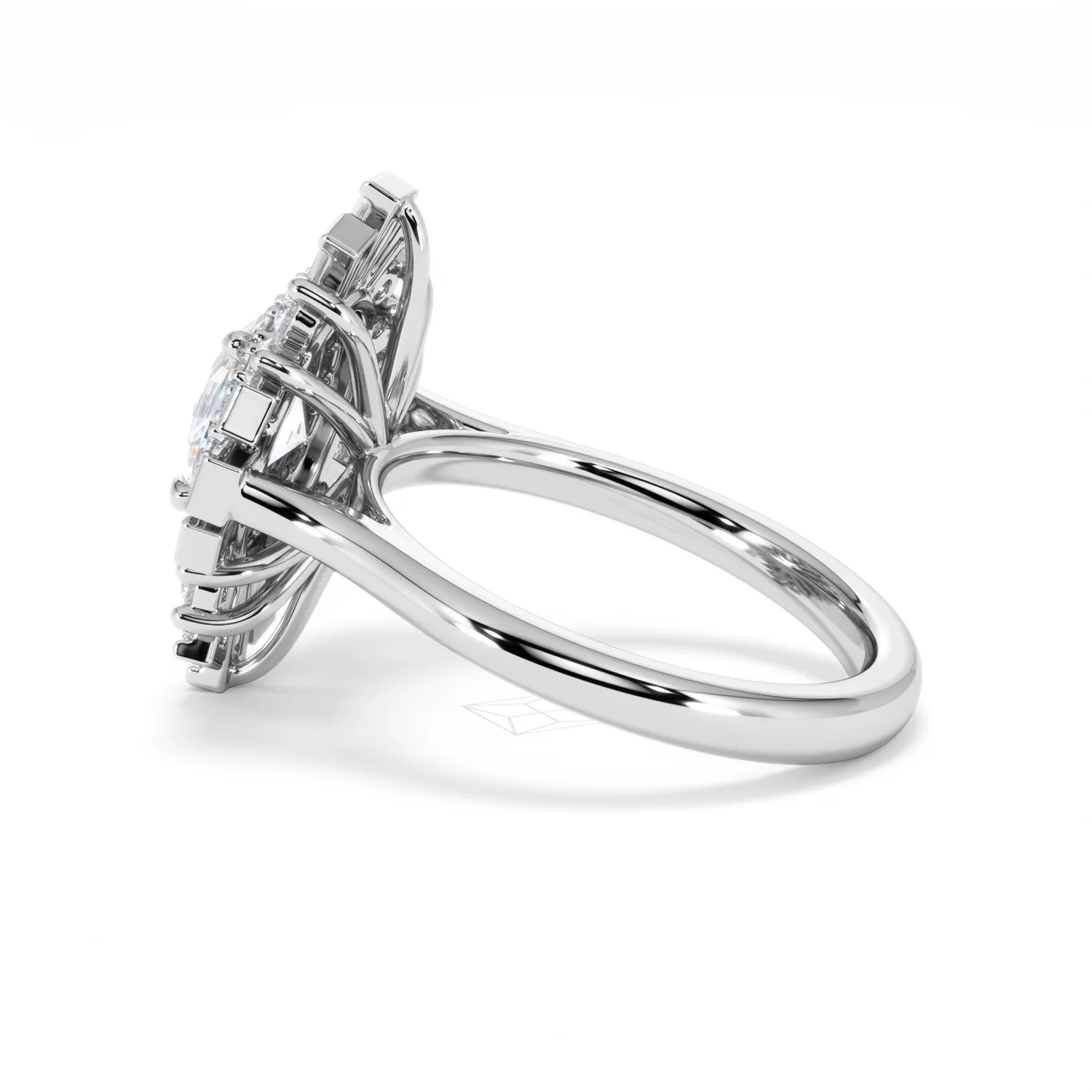 The Radiance Lab Diamond Ring 2.00ct H/SI Set in 9K White Gold - Image 65