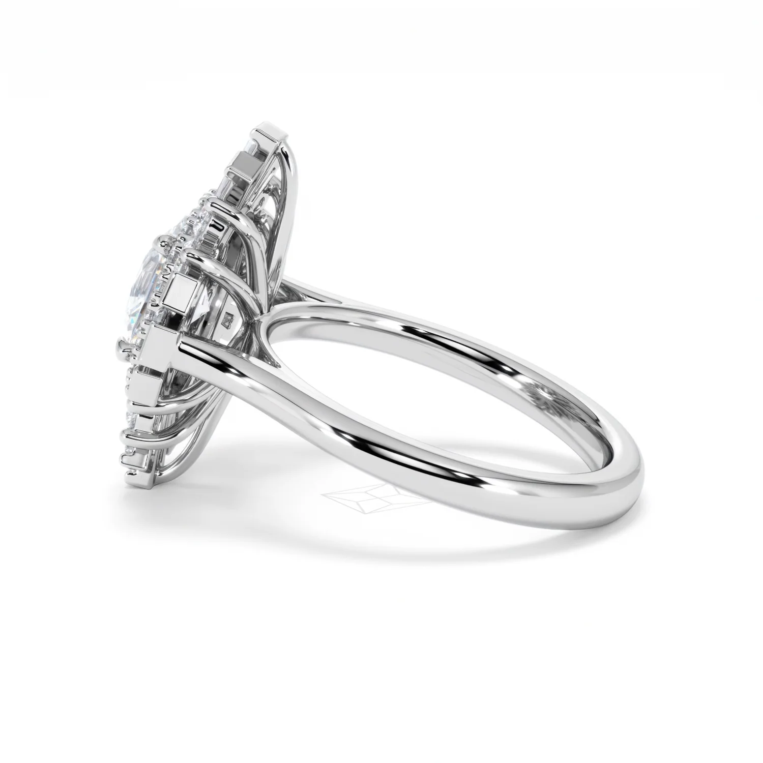 The Radiance Lab Diamond Ring 2.00ct H/SI Set in 9K White Gold - Image 66
