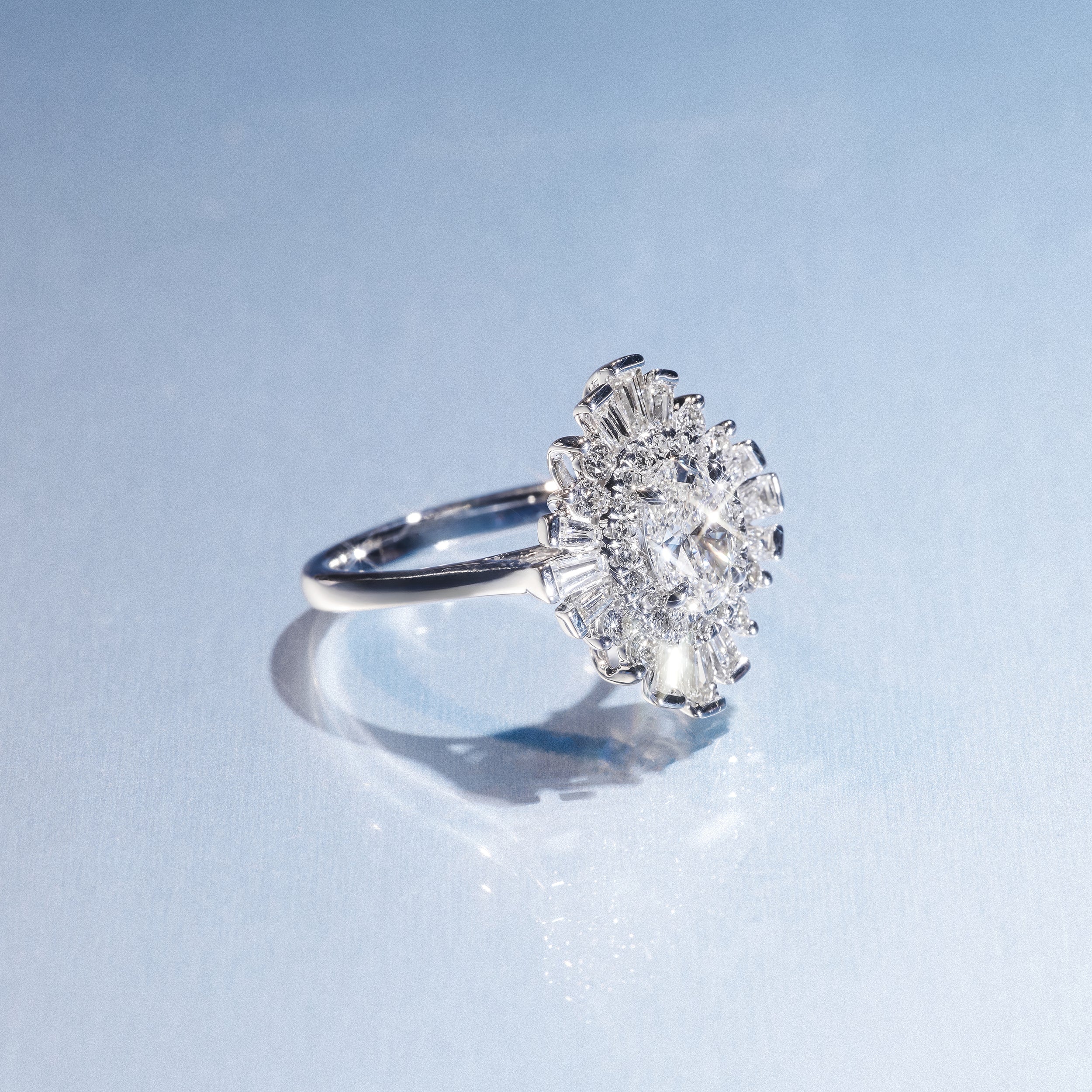 The Radiance Lab Diamond Ring 2.00ct H/SI Set in 9K White Gold - Image 7