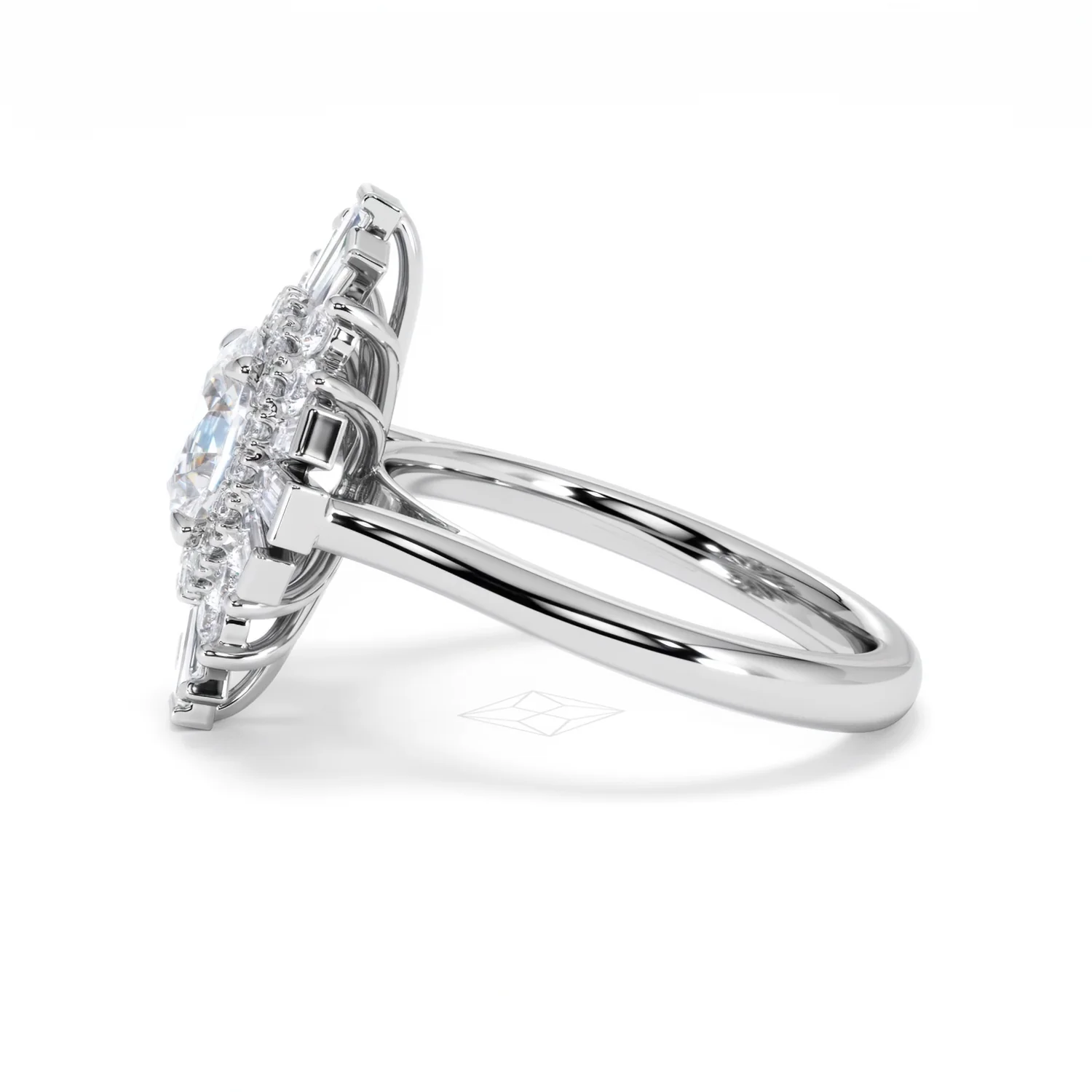 The Radiance Lab Diamond Ring 2.00ct H/SI Set in 9K White Gold - Image 70