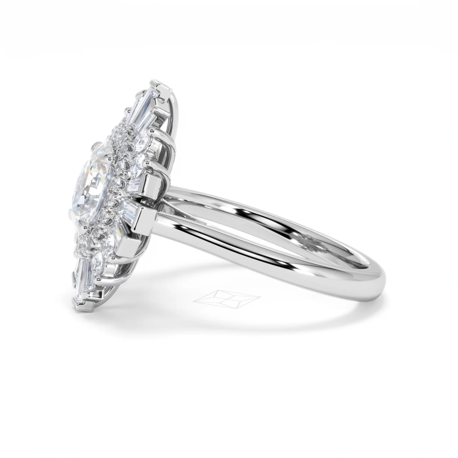 The Radiance Lab Diamond Ring 2.00ct H/SI Set in 9K White Gold - Image 72
